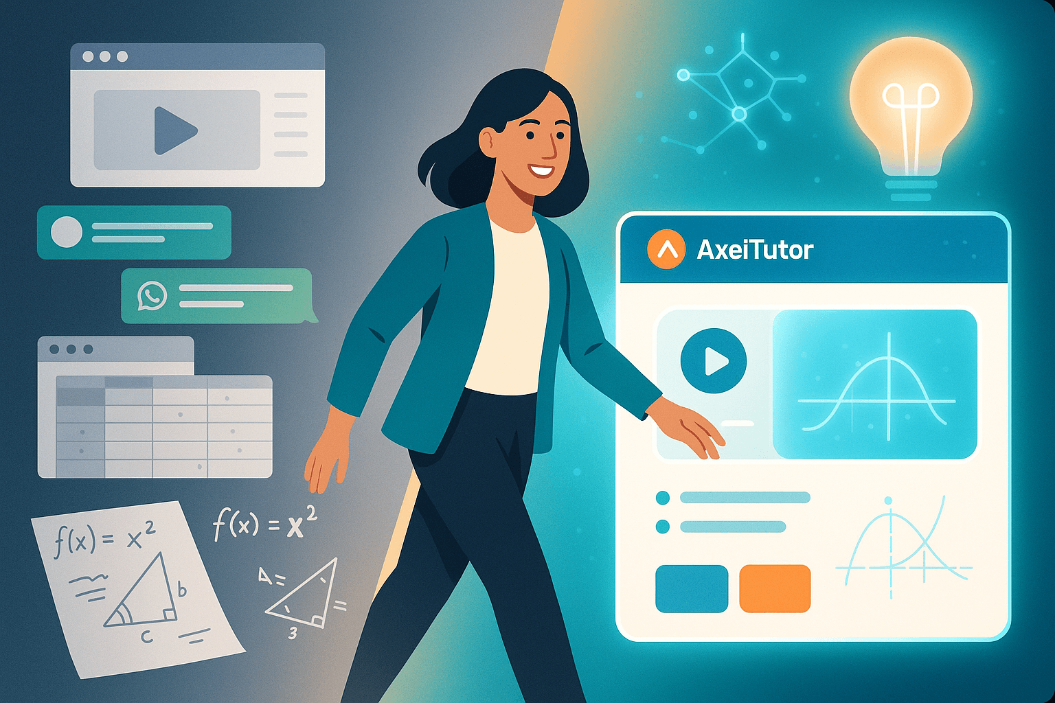Featured image for the blog post titled "π AxelTutor Launches β October 1"